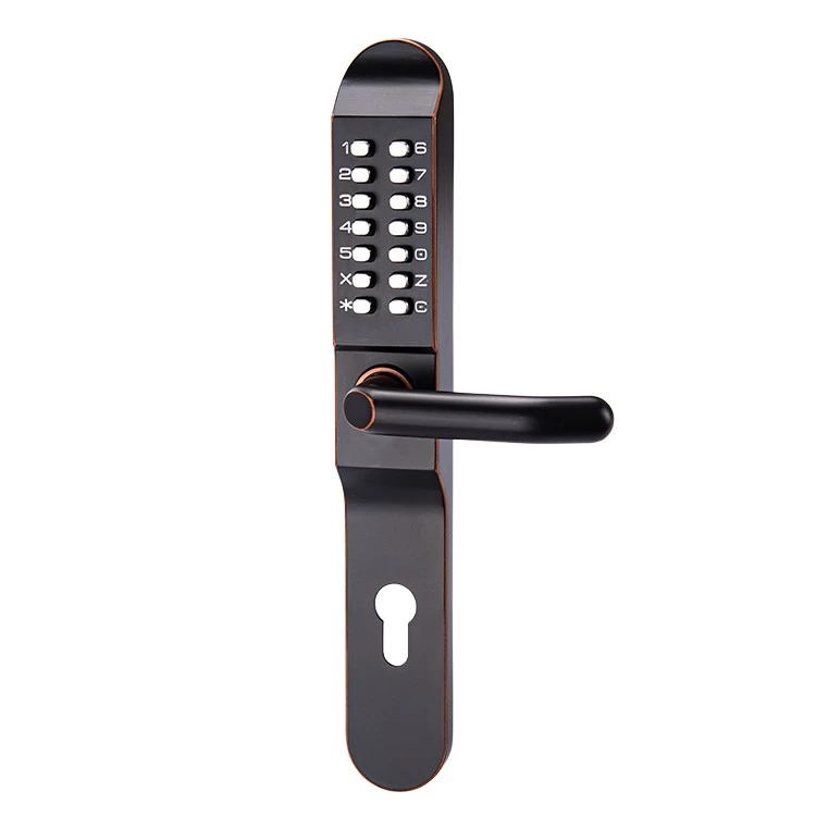 Aluminum alloy material mechanical code lock.2
